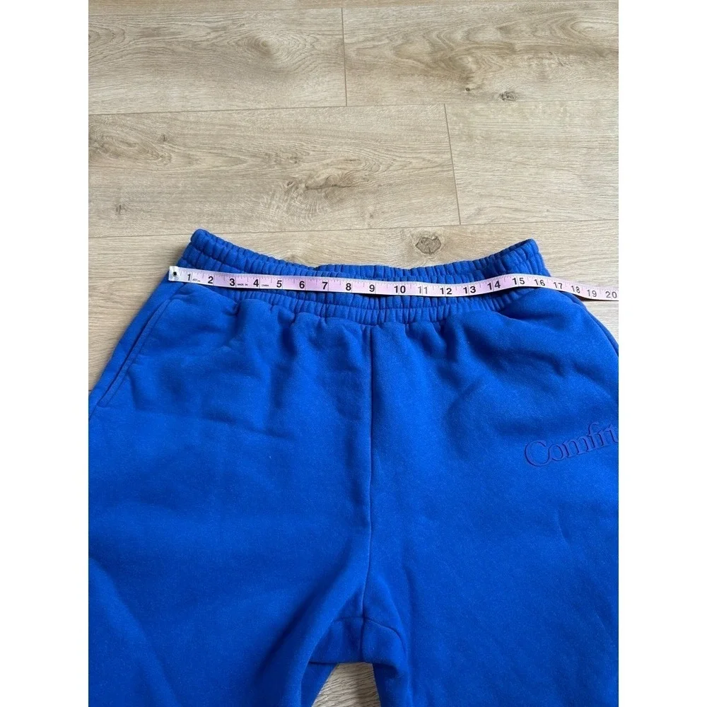 EUC Unisex Women Men Comft limited edition cobalt blue cloud sweatpants size XL